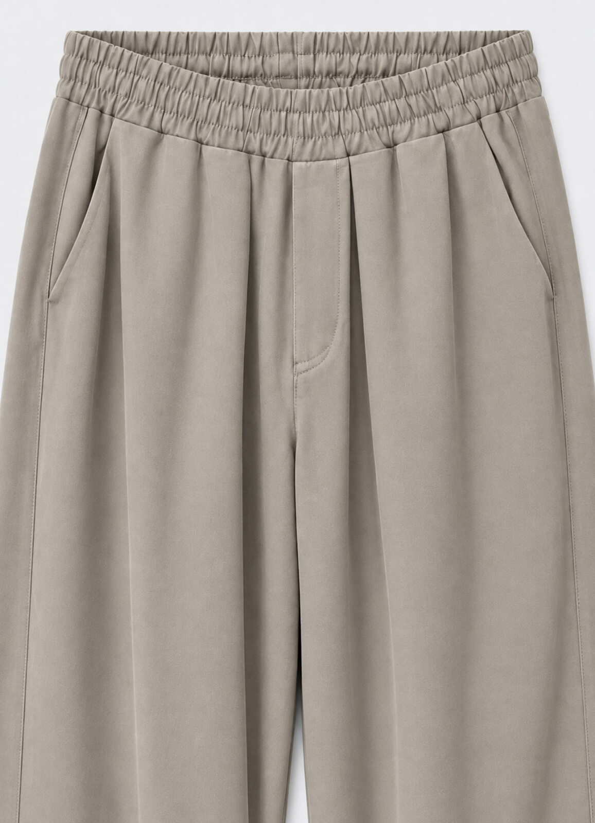 Bej Renk Erkek Tencel Karışımlı Pantolon - 2