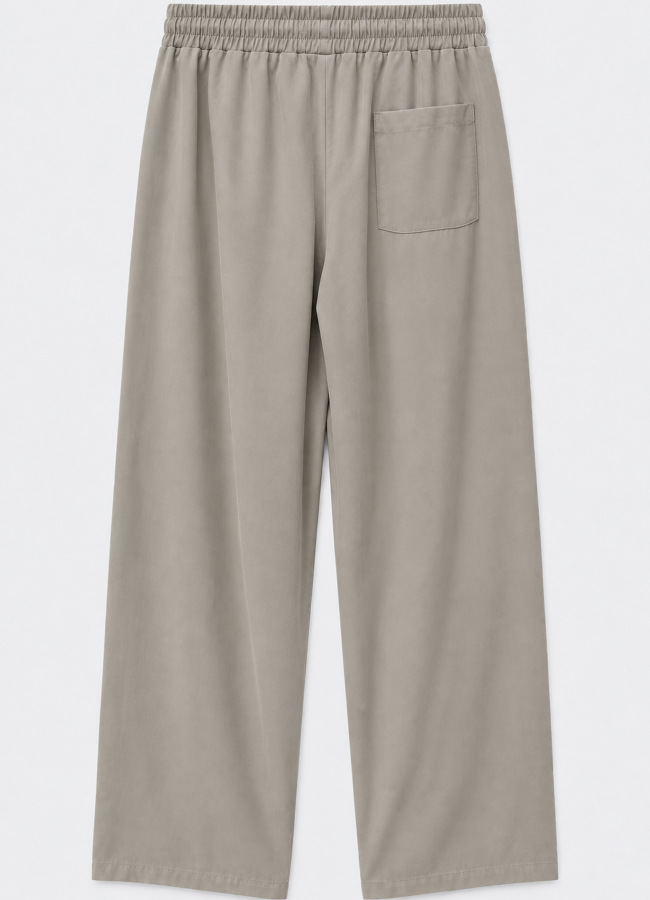 Bej Renk Erkek Tencel Karışımlı Pantolon - 3