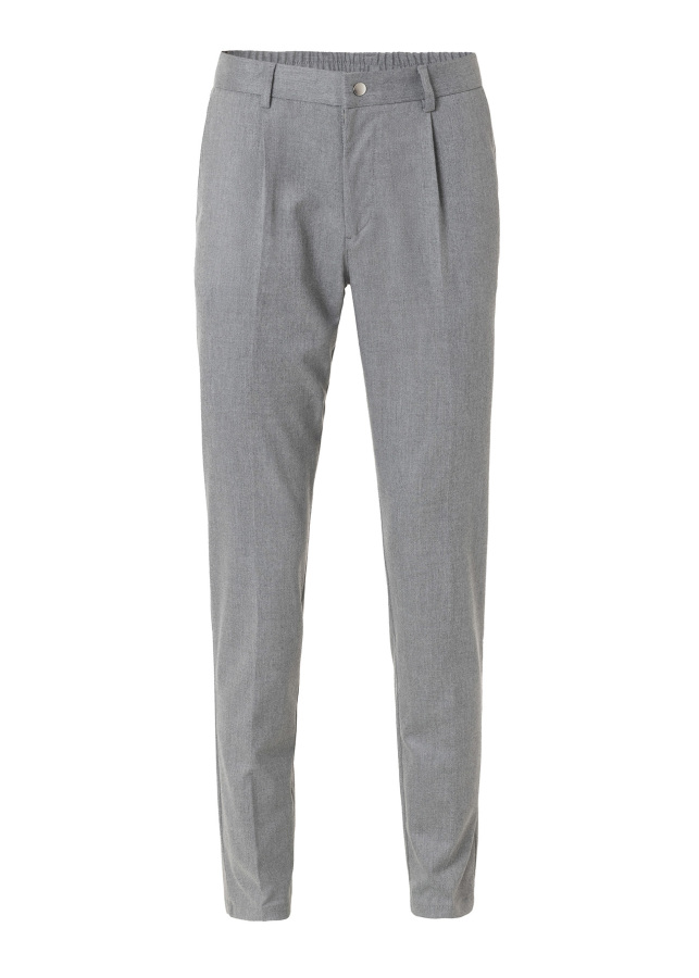 Gri Renk Erkek Çıtçıtlı Jogger Pantolon - 3