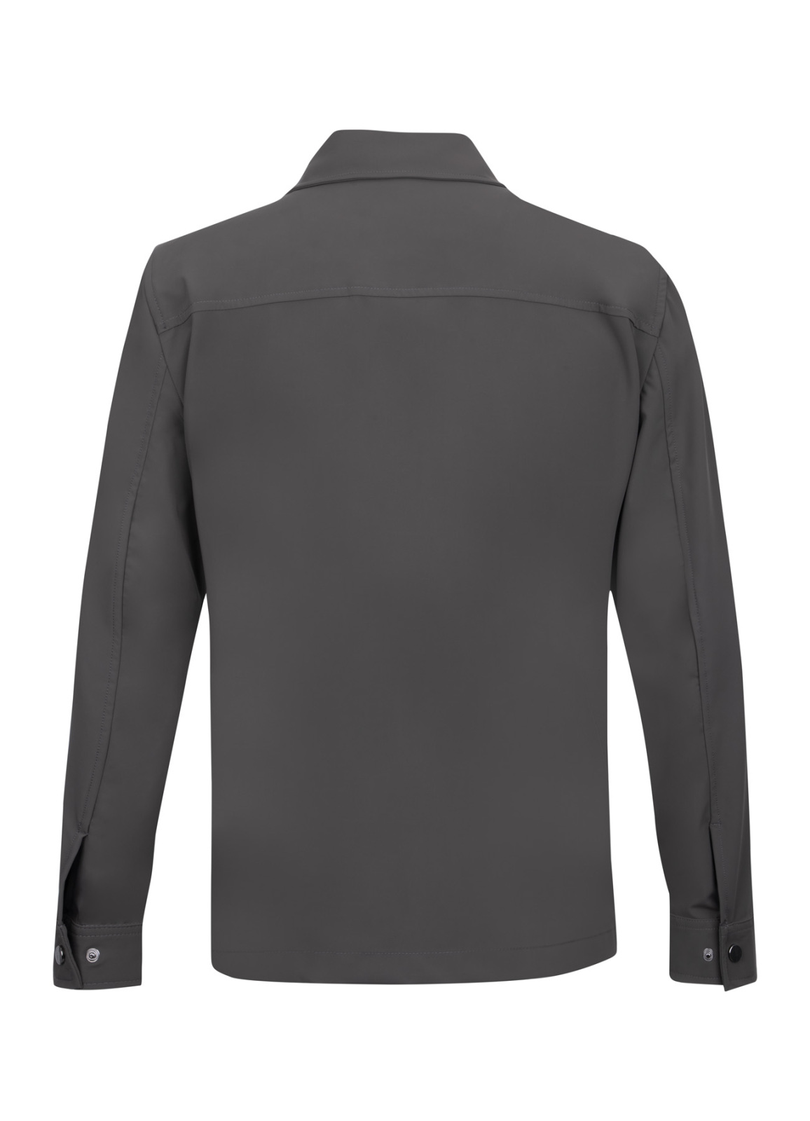 Haki Renk Erkek Polyester Teknik Overshirt - 4