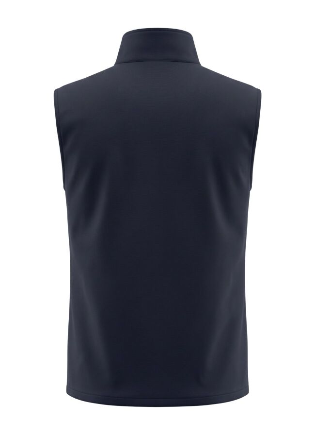 Lacivert Renk Erkek Çift Taraflı Polyester & Yün Yelek - 3