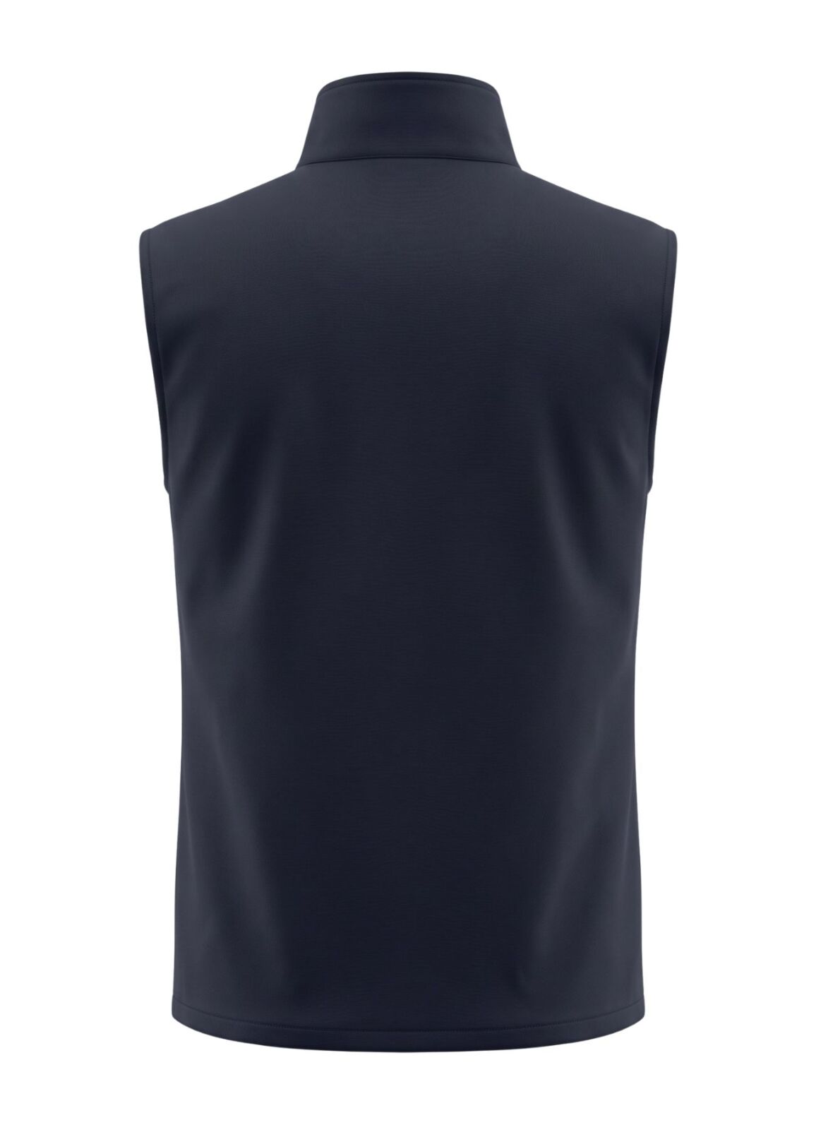 Lacivert Renk Erkek Çift Taraflı Polyester & Yün Yelek - 3