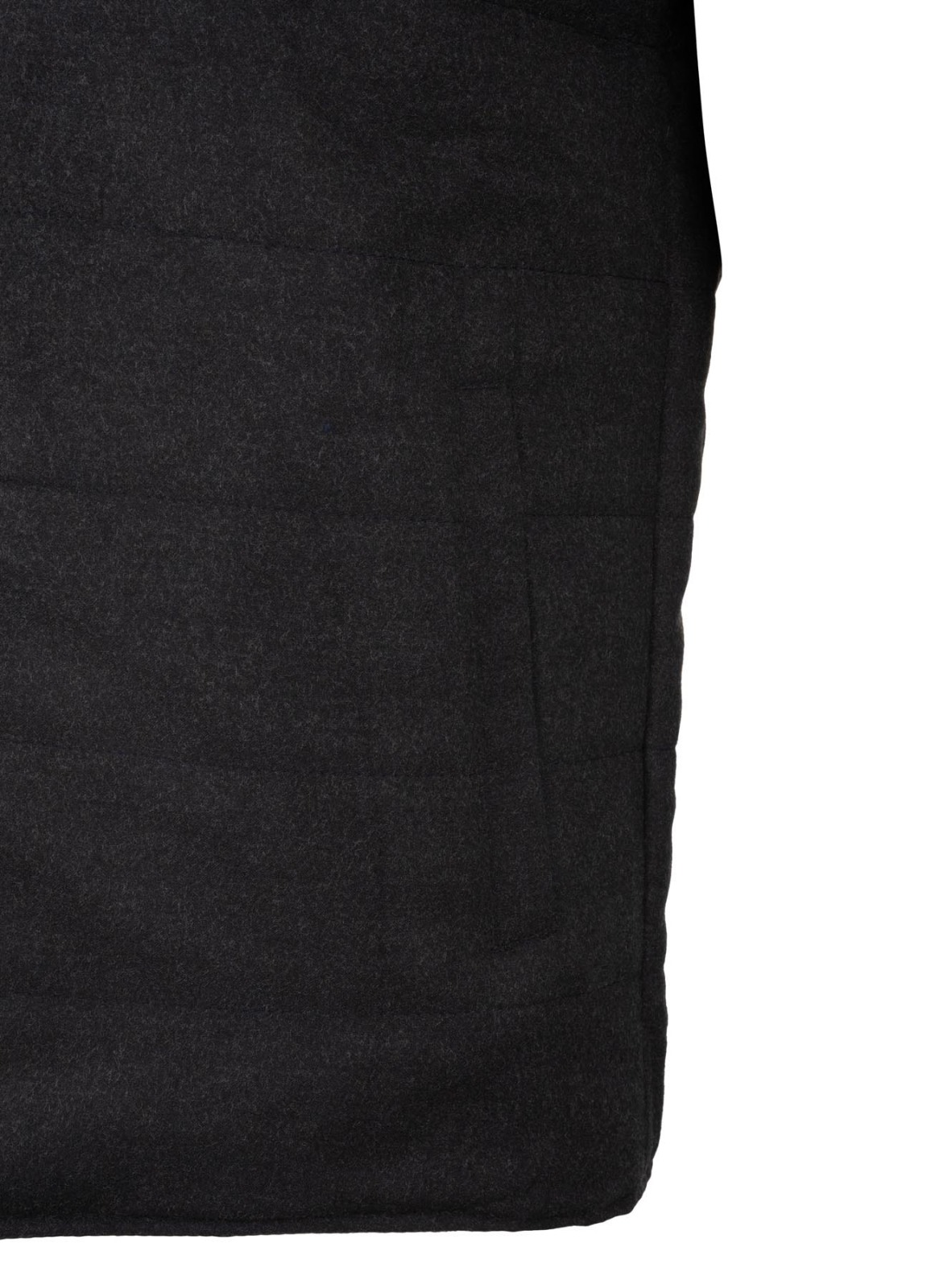 Lacivert Renk Erkek Çift Taraflı Polyester & Yün Yelek - 5
