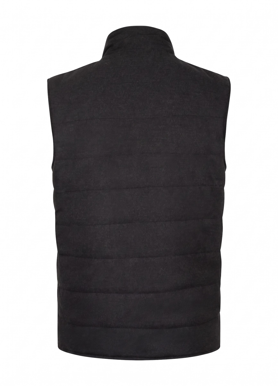 Lacivert Renk Erkek Çift Taraflı Polyester & Yün Yelek - 6
