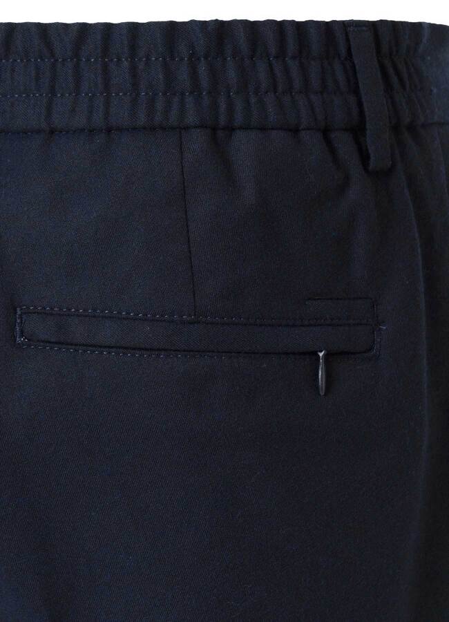 Lacivert Renk Erkek Çıtçıtlı Jogger Pantolon - 5