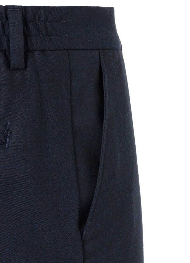 Lacivert Renk Erkek Çıtçıtlı Jogger Pantolon - 6