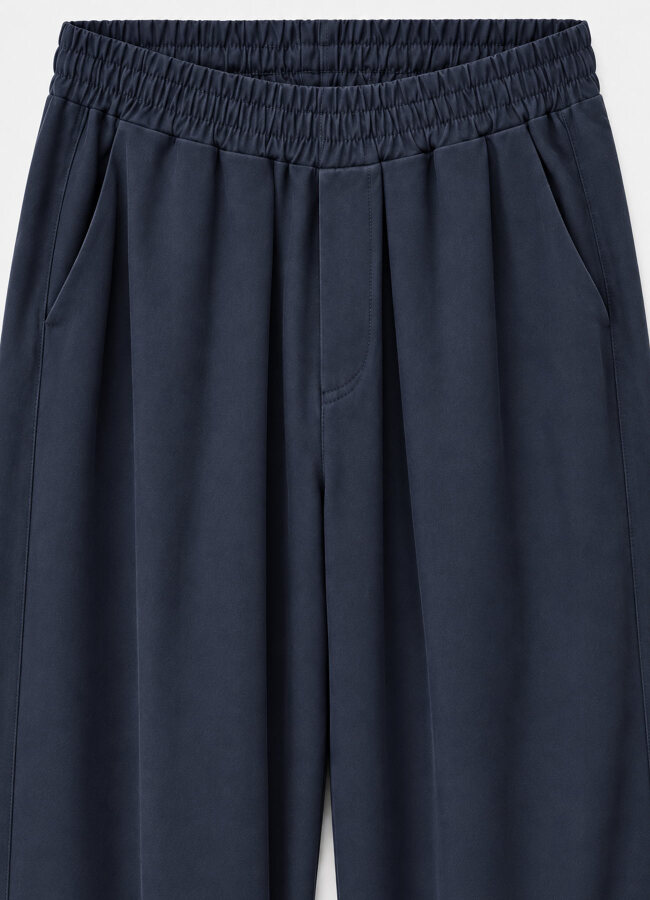 Lacivert Renk Erkek Tencel Karışımlı Pantolon - 3