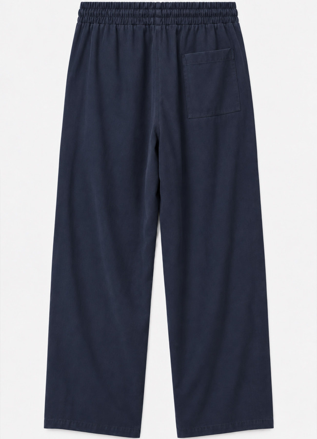 Lacivert Renk Erkek Tencel Karışımlı Pantolon - 4