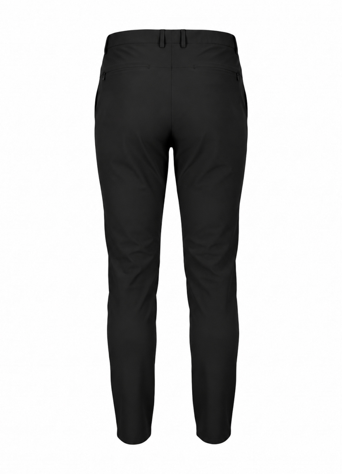 Siyah Renk Erkek Polyester Bağcıklı Teknik Pantolon - 4
