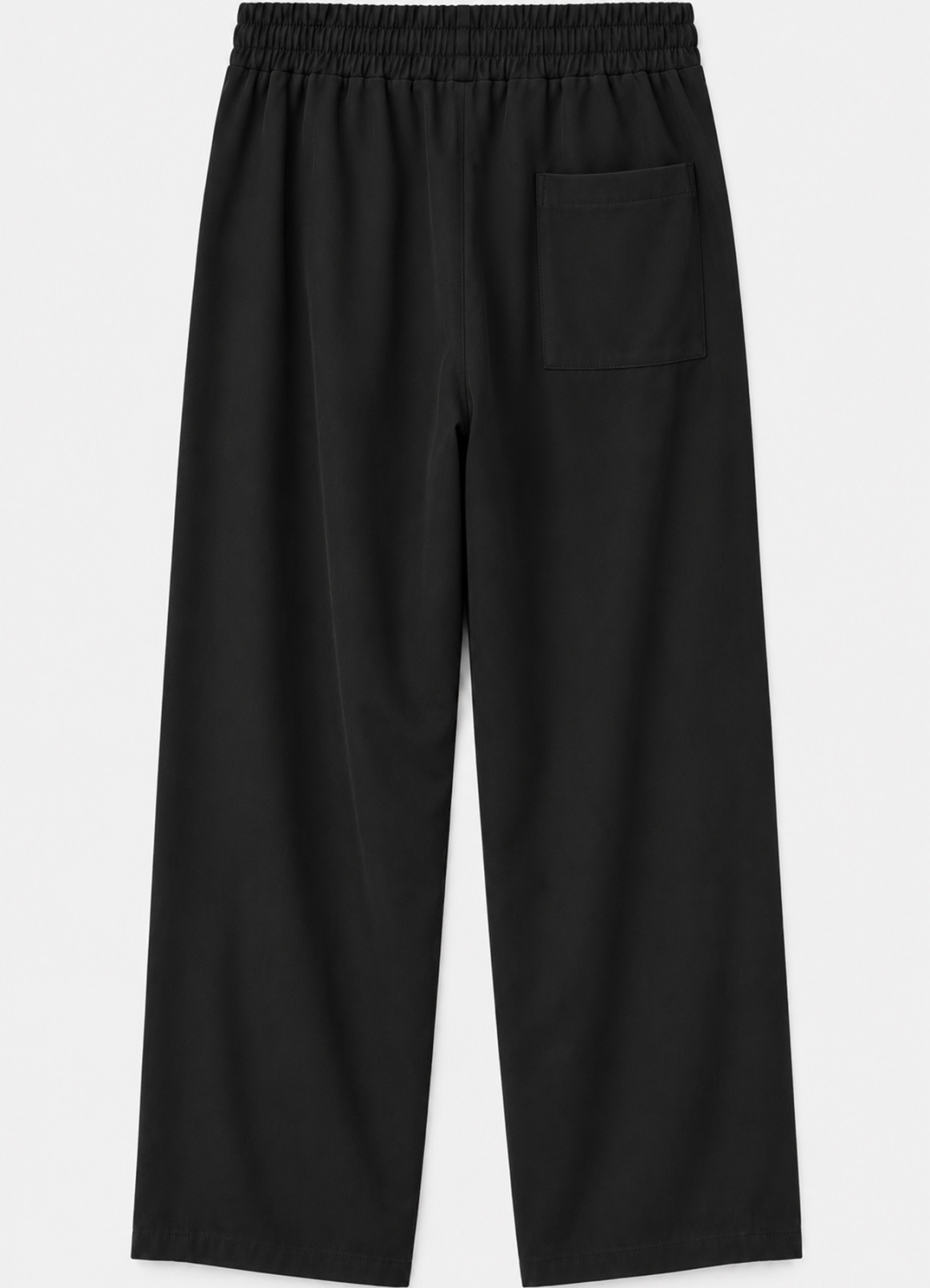 Siyah Renk Erkek Tencel Karışımlı Pantolon - 3