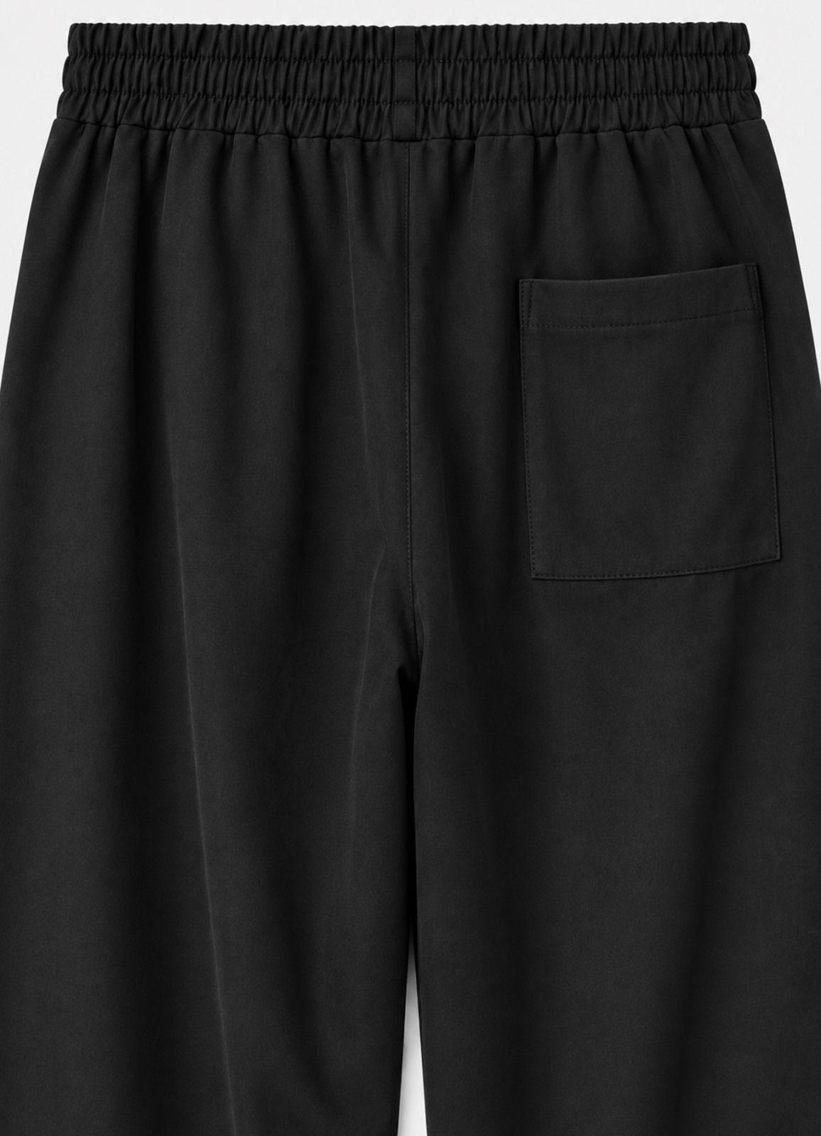 Siyah Renk Erkek Tencel Karışımlı Pantolon - 4