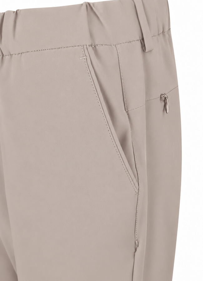 Vizon Renk Erkek Polyester Bağcıklı Teknik Pantolon - 3