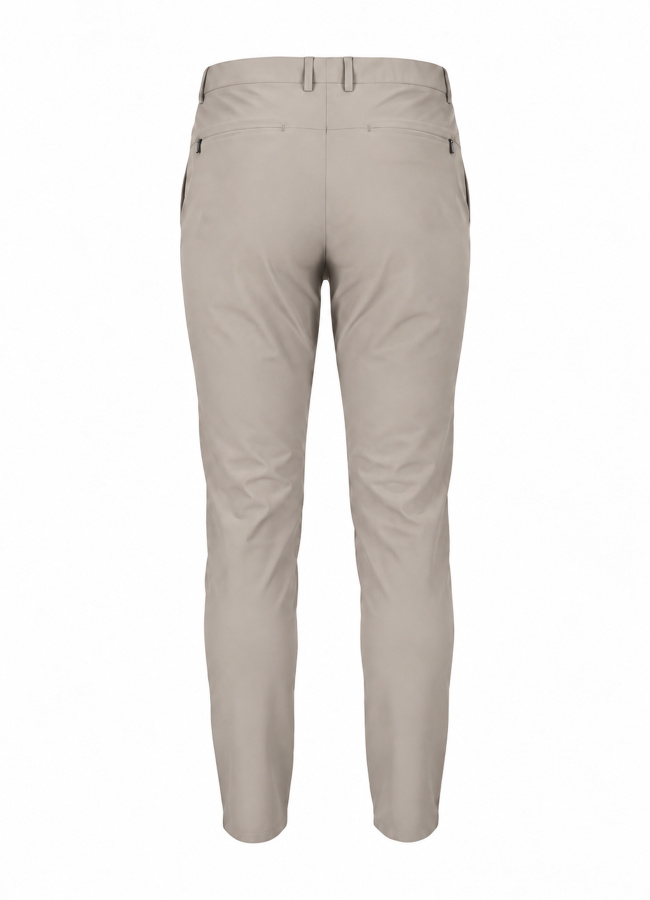 Vizon Renk Erkek Polyester Bağcıklı Teknik Pantolon - 4